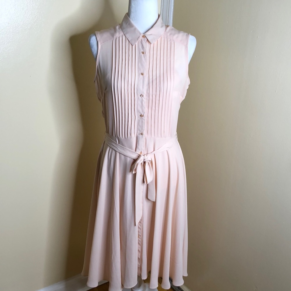 NWOT NANETTE LEPORE PEACH DRESS SIZE 8